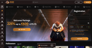 Hugo Casino hjemmeside preview